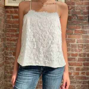 Vintage Natori White Lace Cami